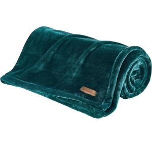 Columbia 50" x 60" Super Plush Lightweight Emerald Throw Blanket